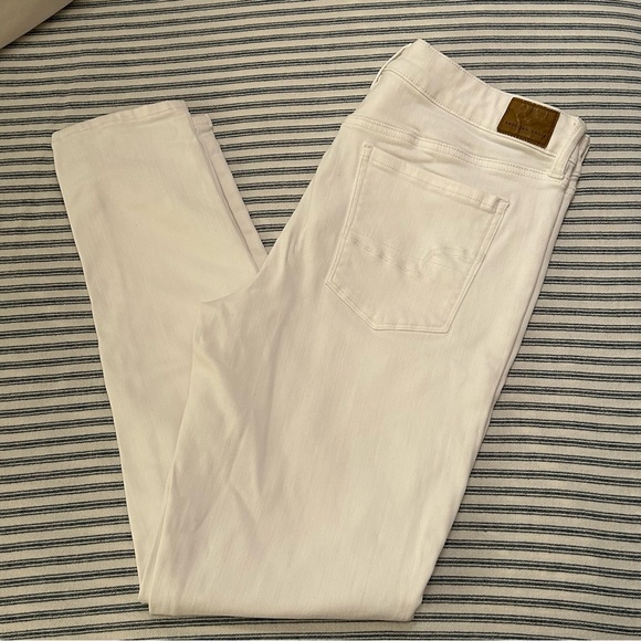 American Eagle Outfitters Denim - American Eagle Ne(x)t Level Stretch Hi-Rise Jegging‎ White 14 Long